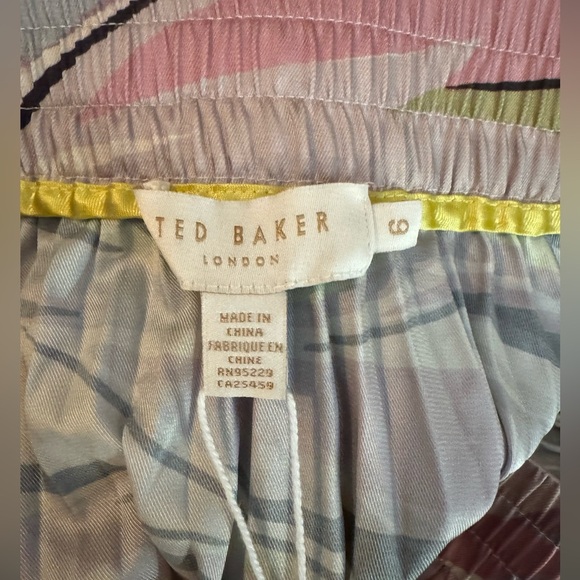 NWT Ted Baker Pink Miiah Pleated Midaxi Skirt - Picture 5 of 9